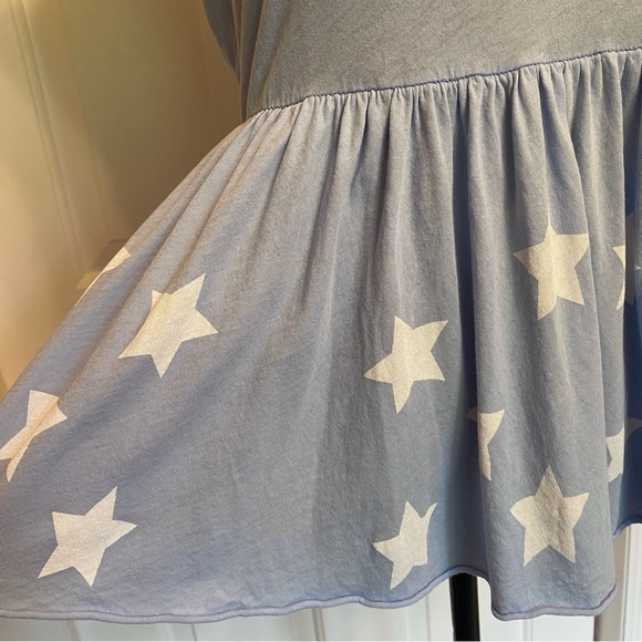 Wildfox Stars Blue Tank Top 4th of July - Picture 4 of 7